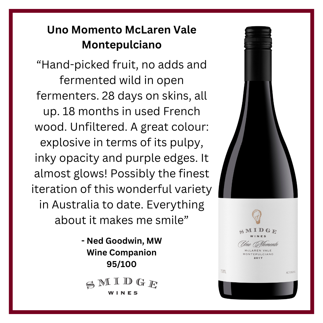 Uno Momento McLaren Vale Montepulciano 2020